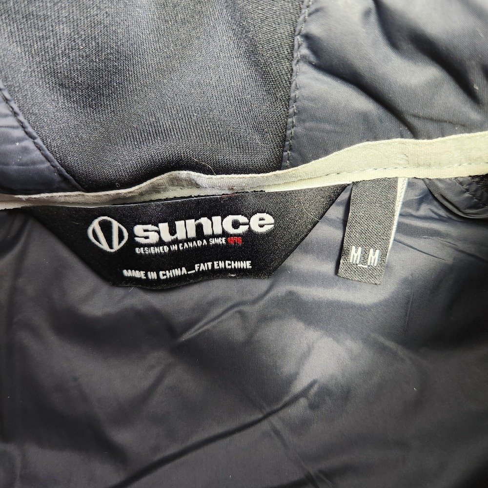 Sunice Golf Jacket Men Medium Hybrid Puffer Bethpage Black PGA Full Zip - Picture 4 of 10